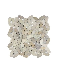 Bali Driftwood Tan Flat Pebble