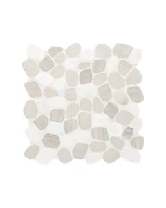 Cabana Blend Horizon Pebble Tumbled Mosaic Marble