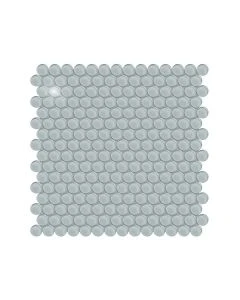 Element Cloud Penny Round Glossy Glass