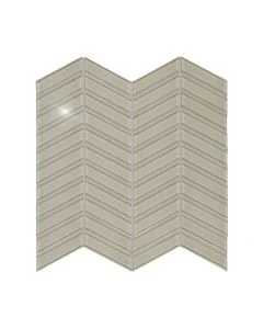 Element Earth Chevron Glossy Glass