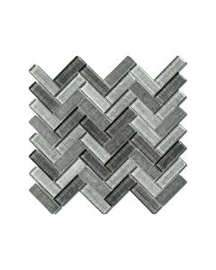 Fabric Dark Herringbone Glazed-Final Sale