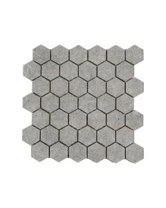 Cava Mica 2" Hexagon Anti-Slip Matte Porcelain