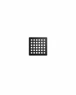 Wedi Drain Cover 4x4" Matte Black