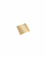 Wedi Drain Cover 4x4" Gold