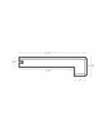 Nouveau 7 Prelude Sandy Dream Stairnose 48"*