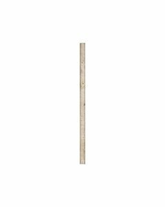 Ivory Pencil Rail 5/8x12 Honed Travertine