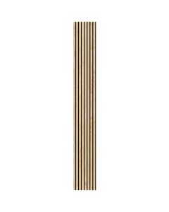 Natural Wood Slat Light Oak 20x106" Acoustic Panel