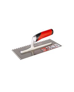 Rubi 11" Rubiflex Steel Notched Trowel 1/4x1/4"