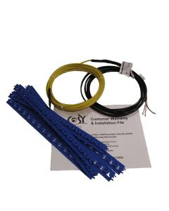 Cable Heating 110V 25 sqft w/out fault detector