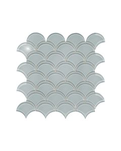 Element Cloud Scallop Glossy Glass