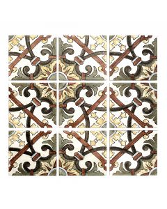 Via Contempo 5x5" Braganca Honed Terra Cotta*