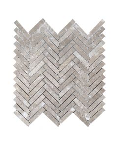 Align Blended Mosaic Suede Herringbone Styx Honed*