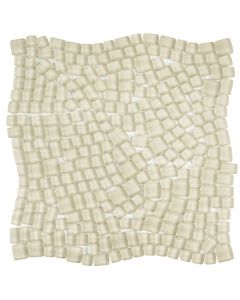Reef Glass Palm Pebble Mosaic Matte Glass*