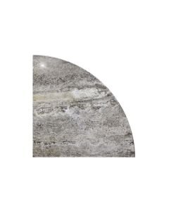 Persian Silver 10" CornerShelf Polished Travertine