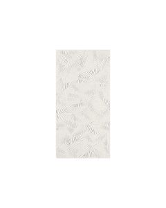 3D Wall Carve White Leaf 16x32" Matte Ceramic