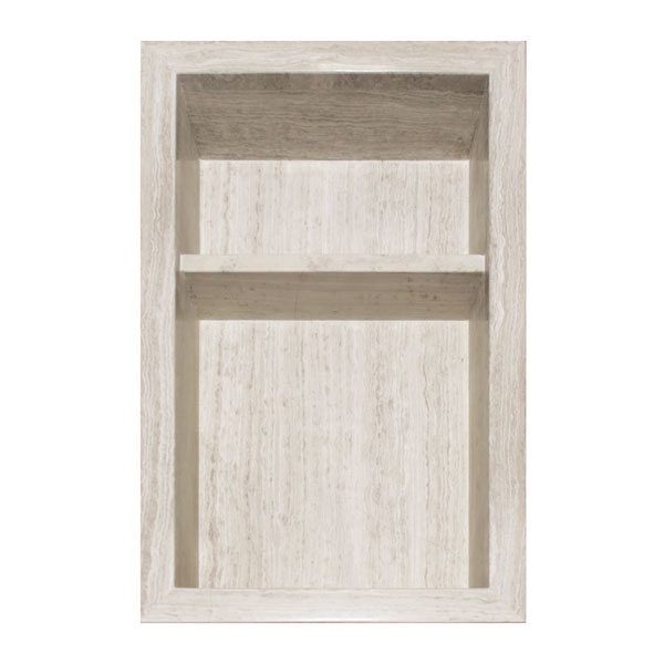 Wooden White Niche - SALE - Tile Stone Source