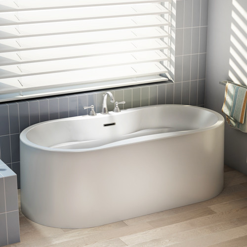 Fleurco Aria Stanza freestanding tub Tile Stone Source