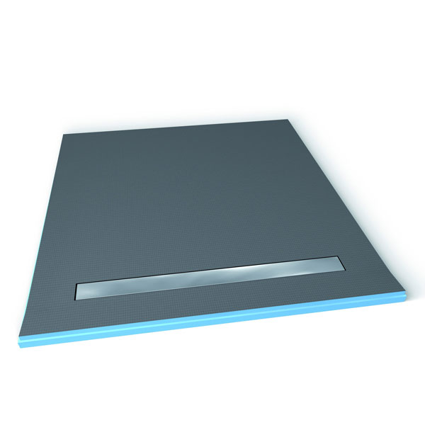 Wedi Fundo Riolito 48 x 72" 4 Sided Slope Tile Stone Source