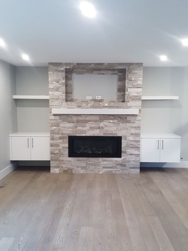 Marble Ledgestone Ritz Gray Honed Cubic 6x24 - Tile Stone ...