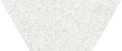 10 x 24 in_25 x 57.9 cm_Station Pearl Half Hexagon Matte Rectified Color Body Porcelain Tile