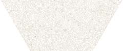 10 x 24 in_Station Ivory Half Hexagon Matte Rectified Color Body Porcelain Tile