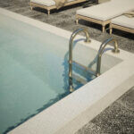 Jeffrey Court Pool Pavers installed in a swimming pool