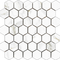 Soleil 2inch Hexagon Satin Matte Porcelain Mosaic Tiles