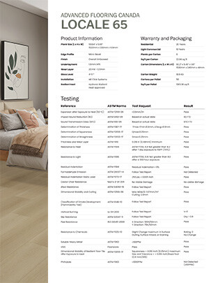 Locale 65 Information Manual